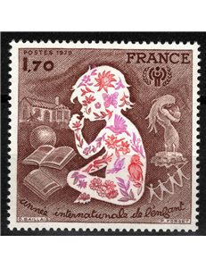 FRANCE 1979 International Year of the Child MNH**