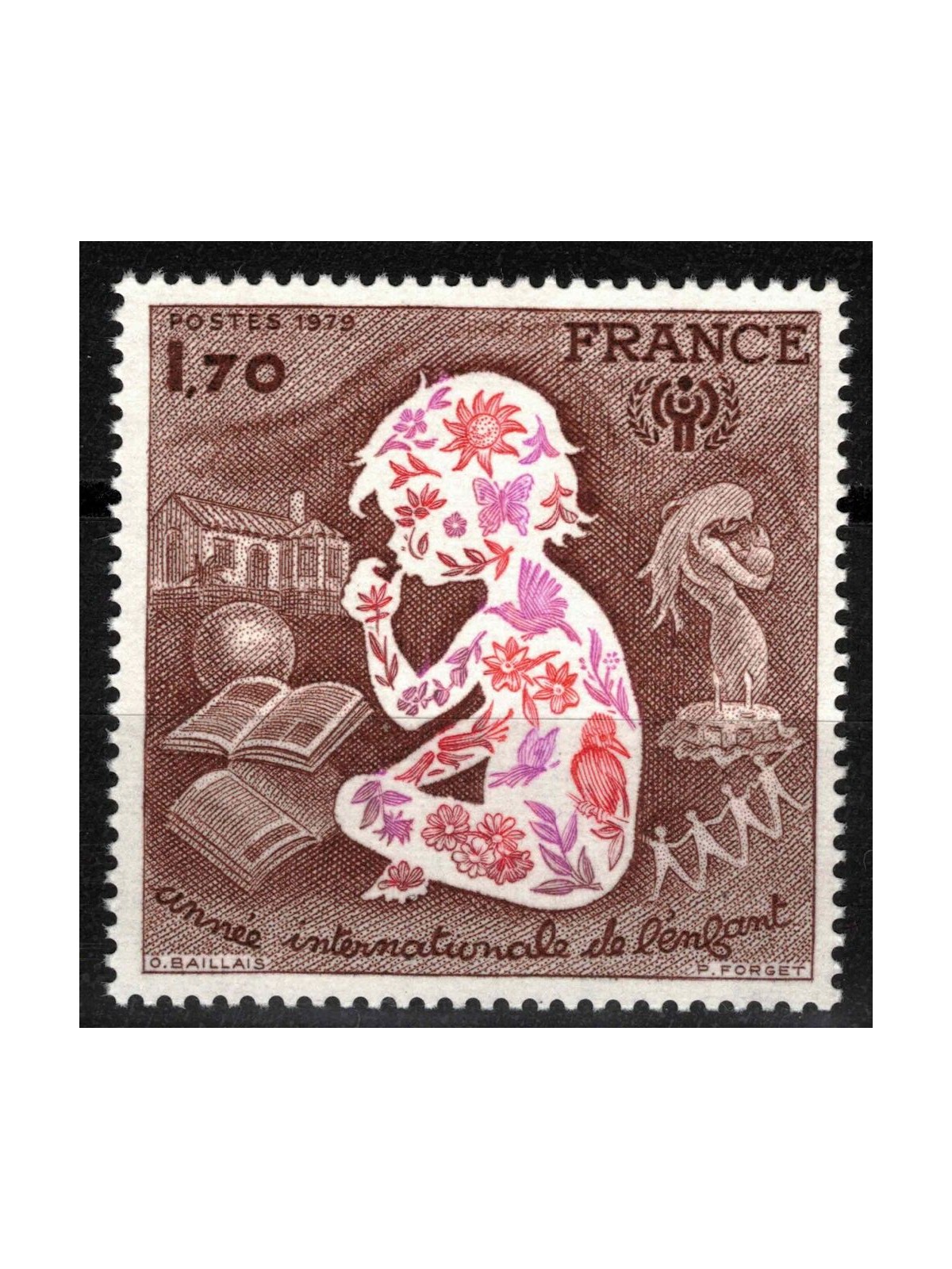 FRANCE 1979 International Year of the Child MNH**