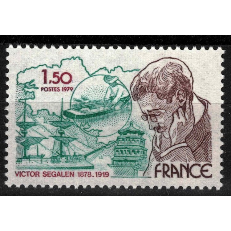 FRANCIA 1979 Victor Segalen MNH**