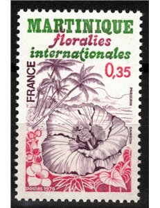 FRANCIA 1979 Mostra Floreale MNH**