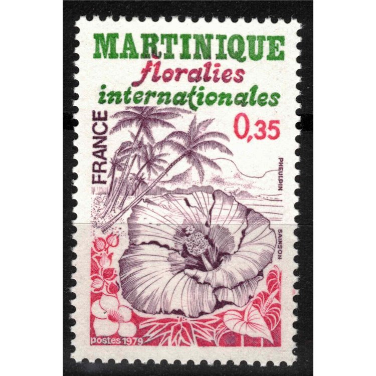 FRANCIA 1979 Mostra Floreale MNH**