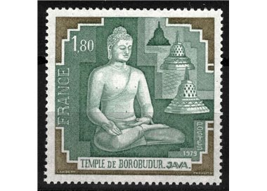 FRANCIA 1979 Tempio di Borobudur MNH**