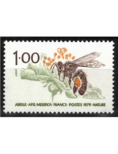 FRANCIA 1979 Protezione della natura (Ape) MNH**
