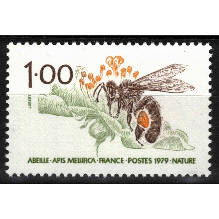 FRANCIA 1979 Protezione della natura (Ape) MNH**