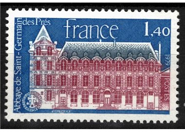 FRANCIA 1979 Abbazia di Saint-Germain des Prés MNH**