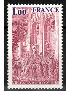 FRANCE 1979 Palais-Royal MNH**