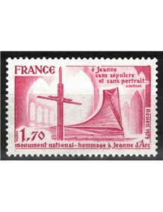 FRANCIA 1979 Omaggio a Giovanna d'Arco MNH**
