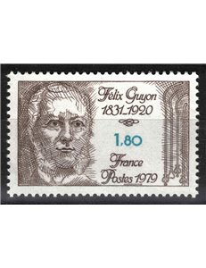 FRANCIA 1979 In memoria di Felix Guyon MNH**