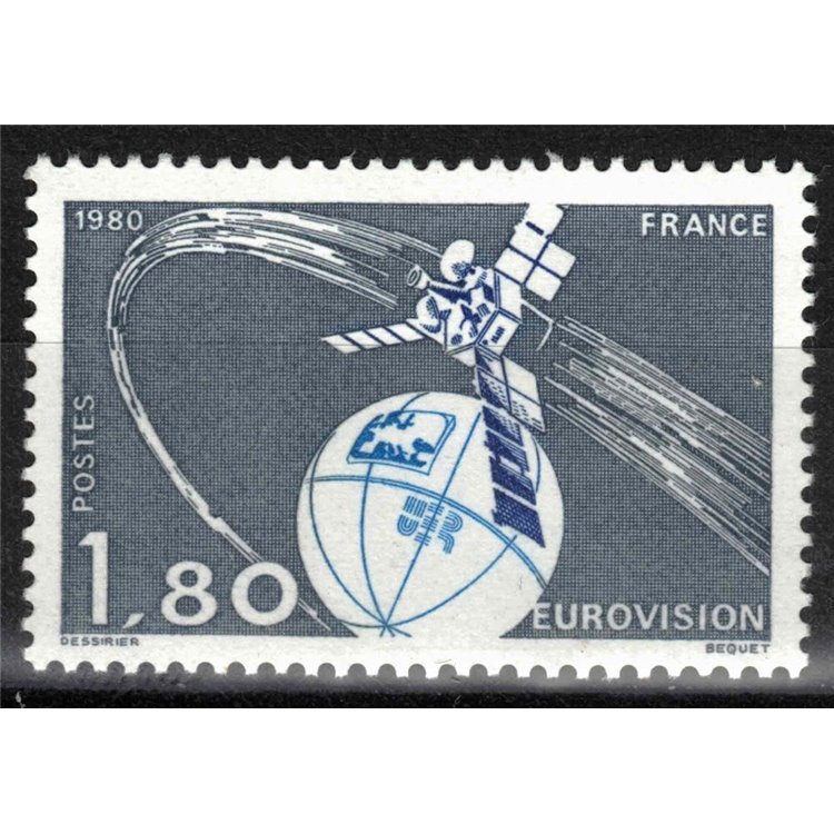 FRANCE 1980 Eurovision MNH**