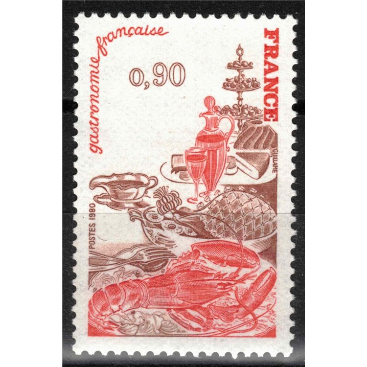 FRANCE 1980 French gastronomy MNH**
