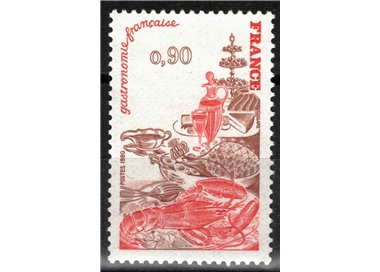 FRANCIA 1980 Gastronomia francese MNH**
