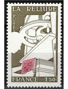 FRANCIA 1981 Artigianato (la rilegatura) MNH**