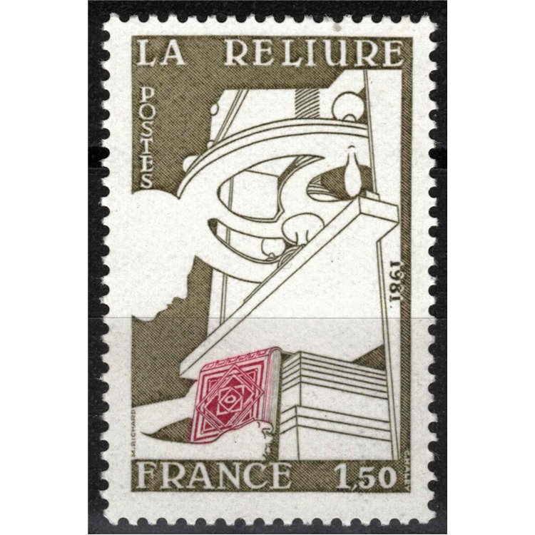 FRANCIA 1981 Artigianato (la rilegatura) MNH**