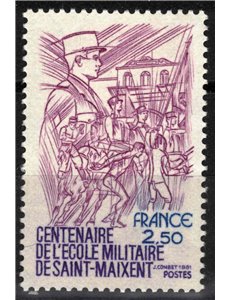 FRANCIA 1981 Scuola militare di Saint-Maixent MNH**