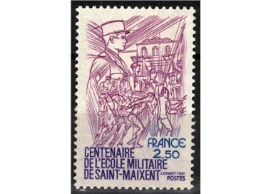 FRANCE 1981 Saint-Maixent Military School MNH**