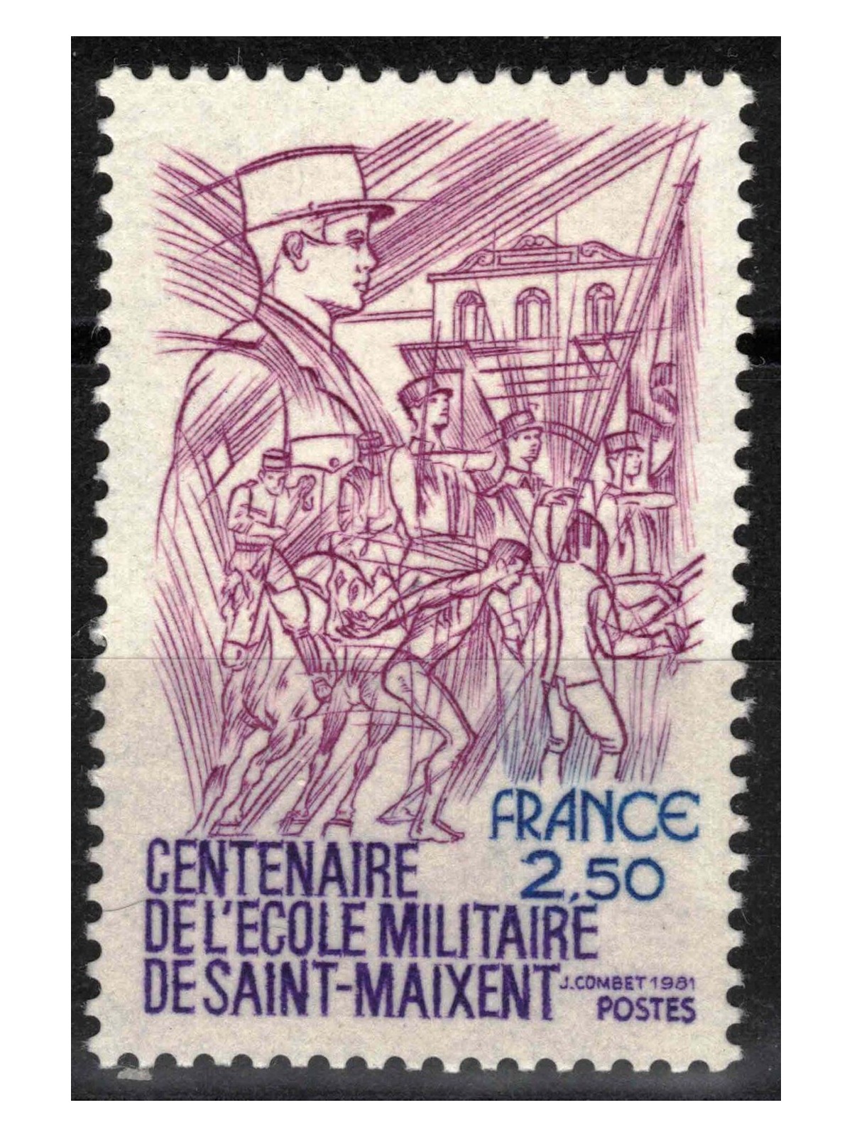 FRANCIA 1981 Scuola militare di Saint-Maixent MNH**