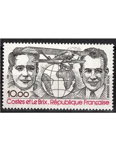 FRANCIA 1981 Storia dell'aviazione MNH**