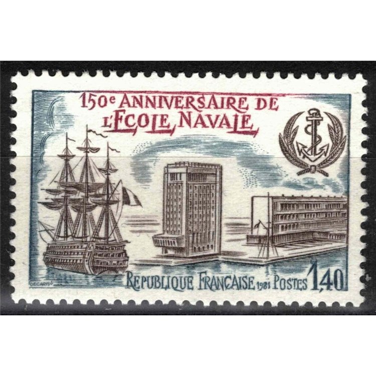 FRANCE 1981 Naval Academy MNH**