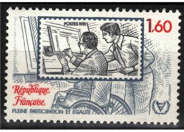 FRANCIA 1981 Anno degli Handicappati MNH**