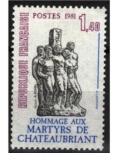 FRANCIA 1981 Martirio dei prigionieri MNH**