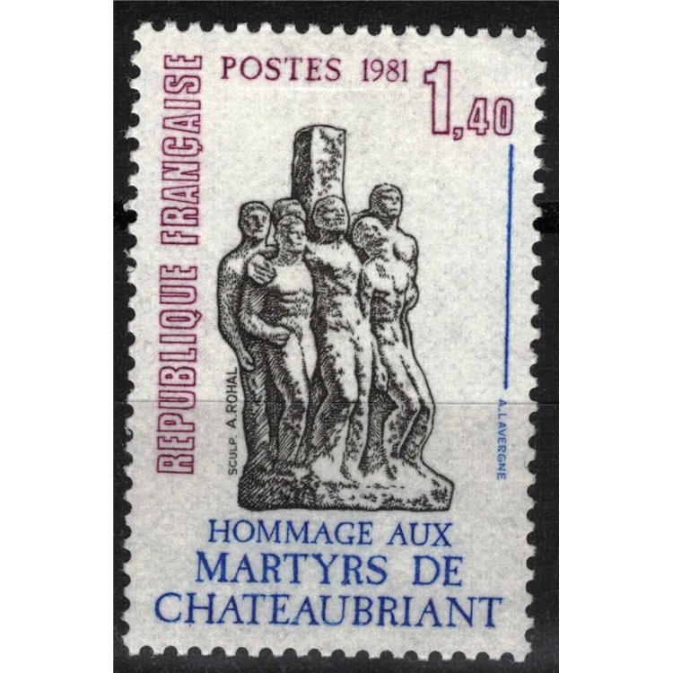 FRANCIA 1981 Martirio dei prigionieri MNH**