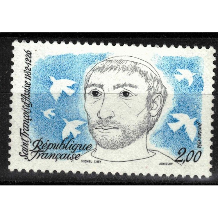 FRANCIA 1982 San Francesco d'Assisi MNH**