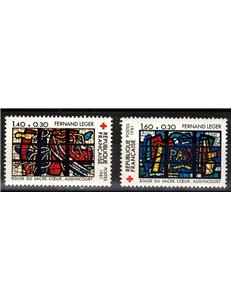 FRANCIA 1981 Pro Croce Rossa 2v MNH**