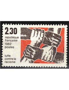 FRANCIA 1982 Lotta contro il razzismo MNH**