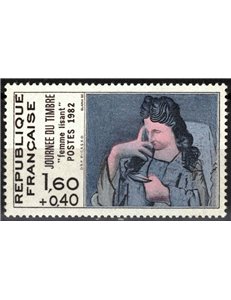 FRANCIA 1982 Giornata del francobollo MNH**