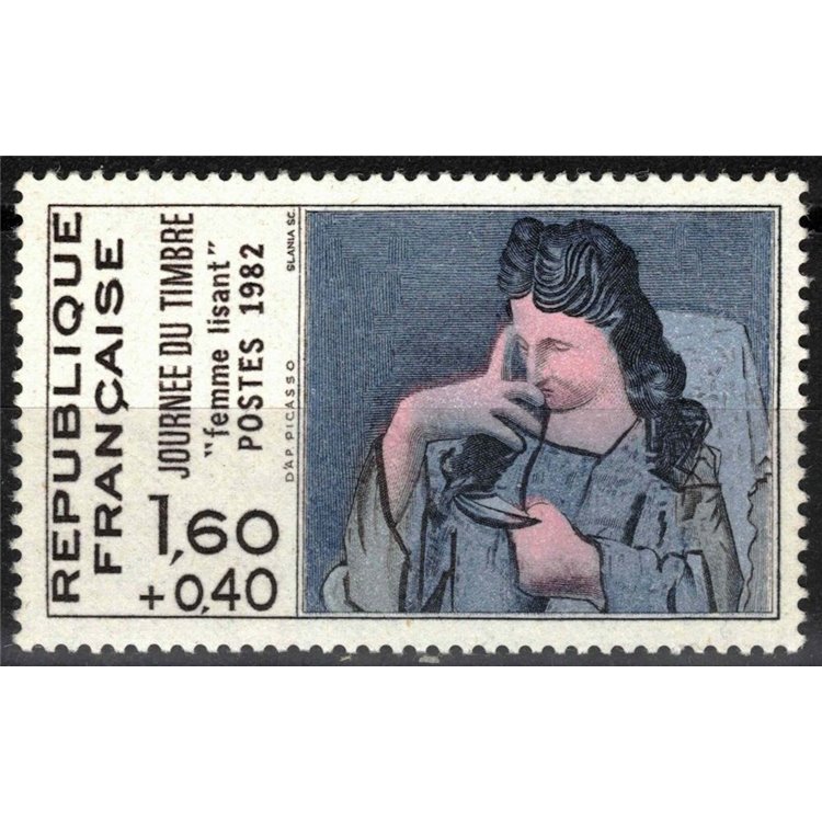 FRANCIA 1982 Giornata del francobollo MNH**