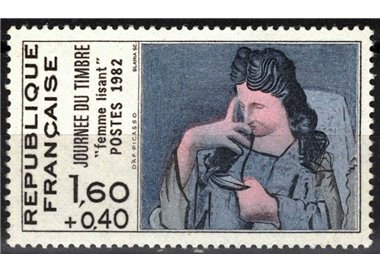 FRANCIA 1982 Giornata del francobollo MNH**