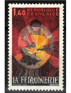 FRANCIA 1982 Artigianato (lavorazione del ferro) MNH**