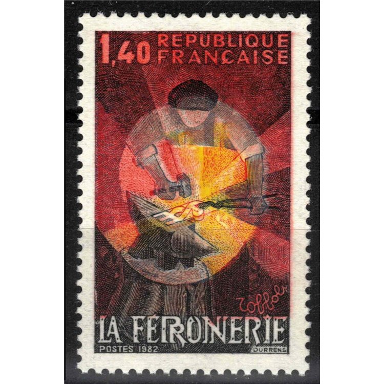 FRANCIA 1982 Artigianato (lavorazione del ferro) MNH**