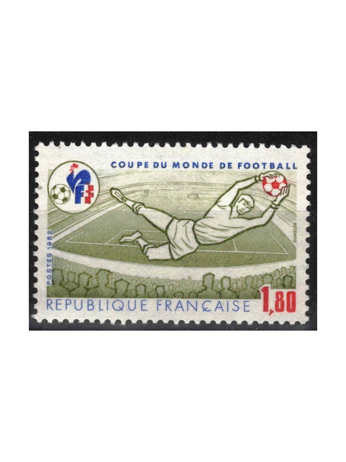 FRANCE 1982 FIFA World Cup MNH**