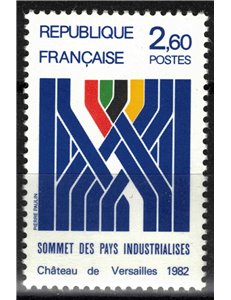FRANCIA 1982 Vertice dei paesi industrializzati MNH**