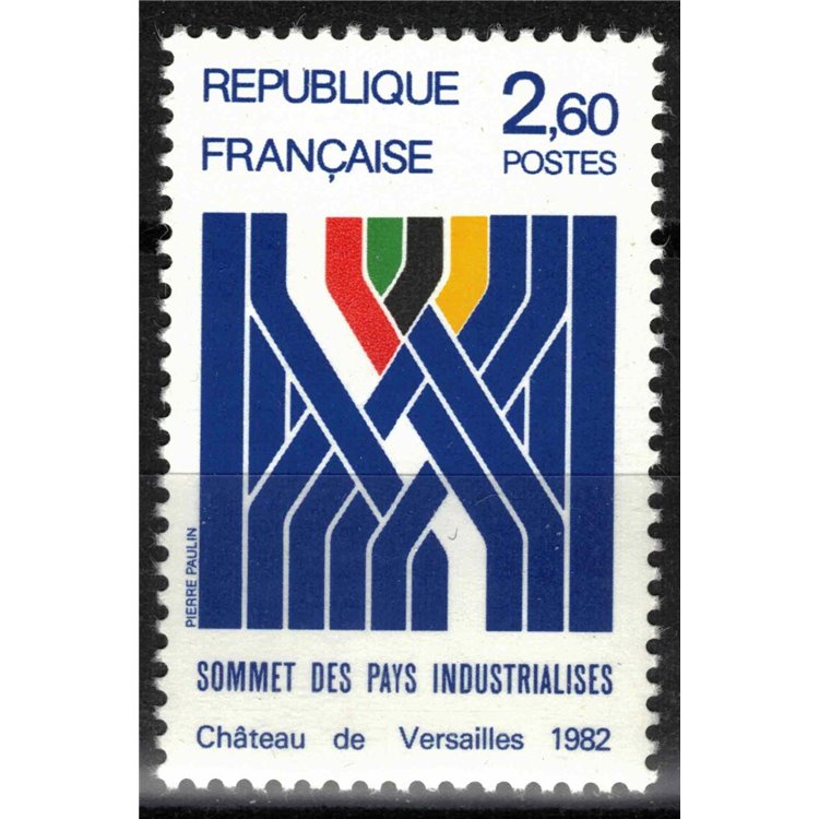 FRANCIA 1982 Vertice dei paesi industrializzati MNH**