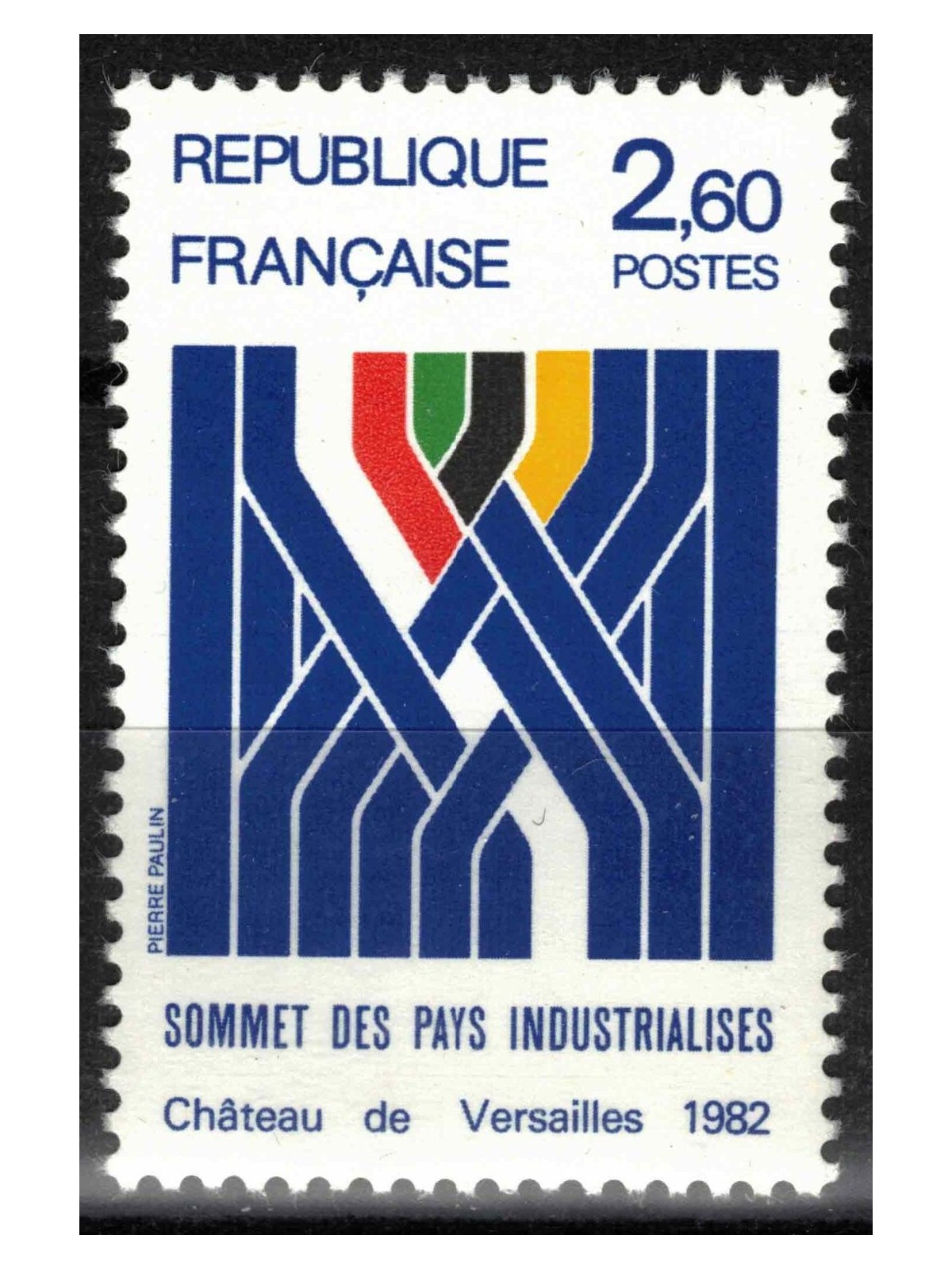 FRANCE 1982 Summit of Industrialized Countries MNH**