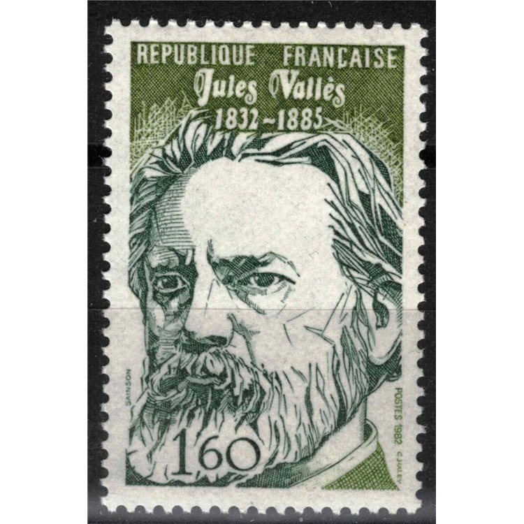 FRANCE 1982 Jules Vallés MNH**
