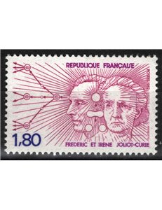 FRANCIA 1982 Omaggio a Fréderic e Irene Joliot_Curie MNH**