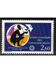FRANCIA 1983 Anno delle comunicazioni MNH**