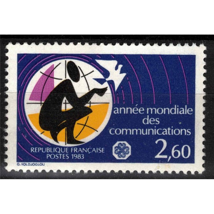 FRANCIA 1983 Anno delle comunicazioni MNH**