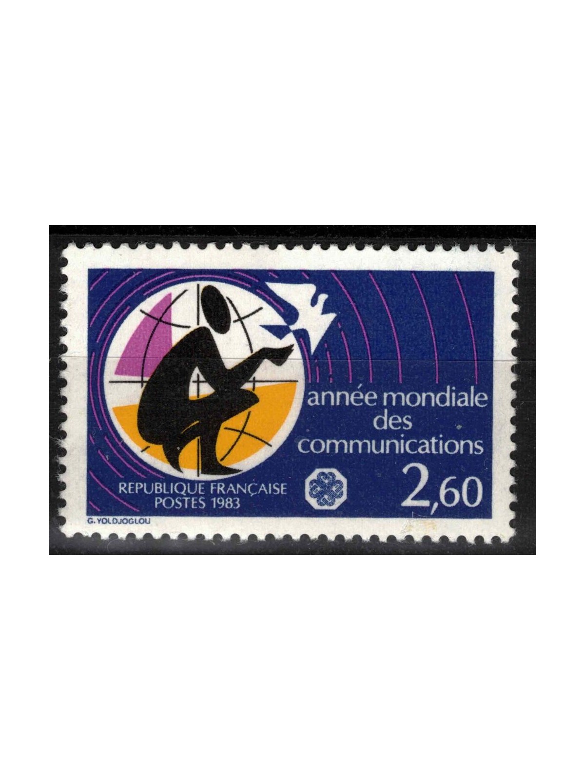 FRANCE 1983 Year of Communications MNH**