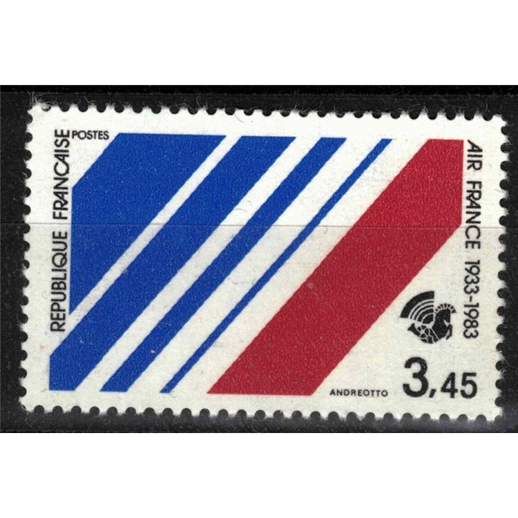 FRANCE 1983 Fiftieth Anniversary AIR-FRANCE MNH**