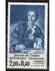 FRANCIA 1984 Giornata del francobollo MNH**