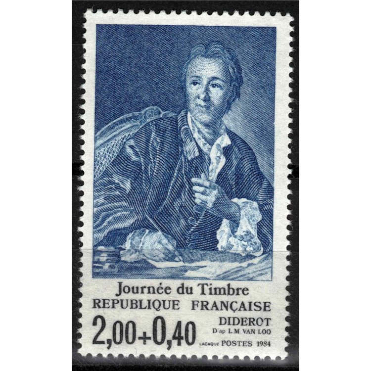 FRANCIA 1984 Giornata del francobollo MNH**