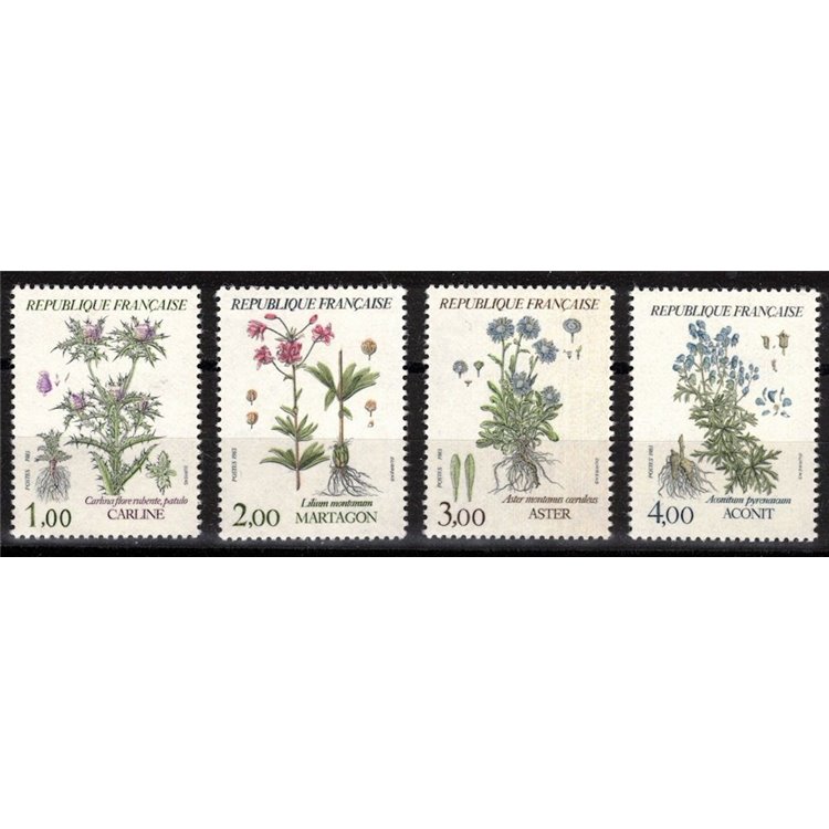 FRANCE 1983 Nature in France (1st series) 4v MNH**
