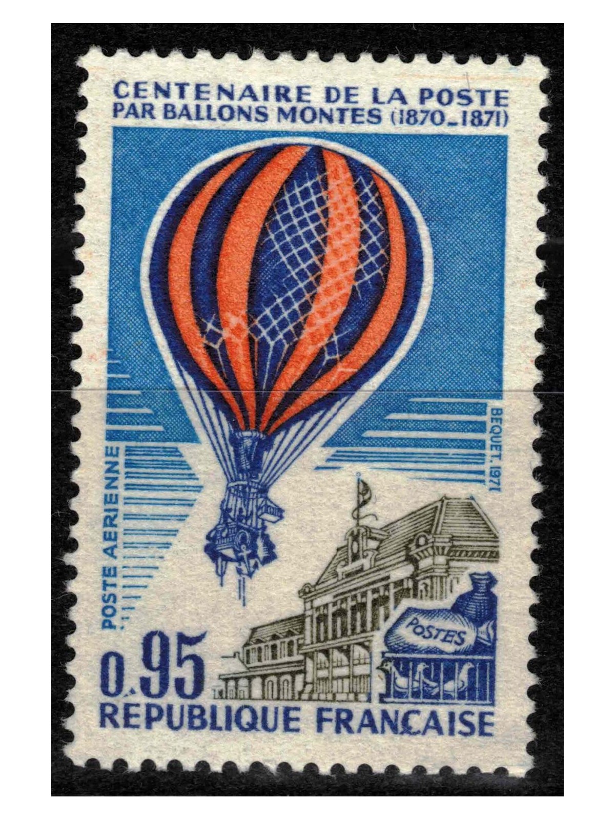 FRANCIA 1971 Posta aerea MNH**