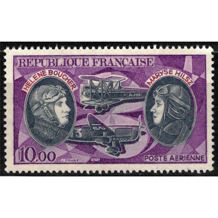 FRANCIA 1972 Pionieri dell'aviazione, posta aerea MNH**