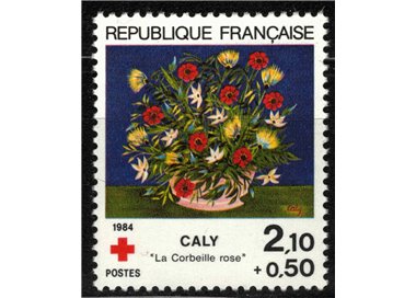 FRANCE 1984 Pro Red Cross MNH**