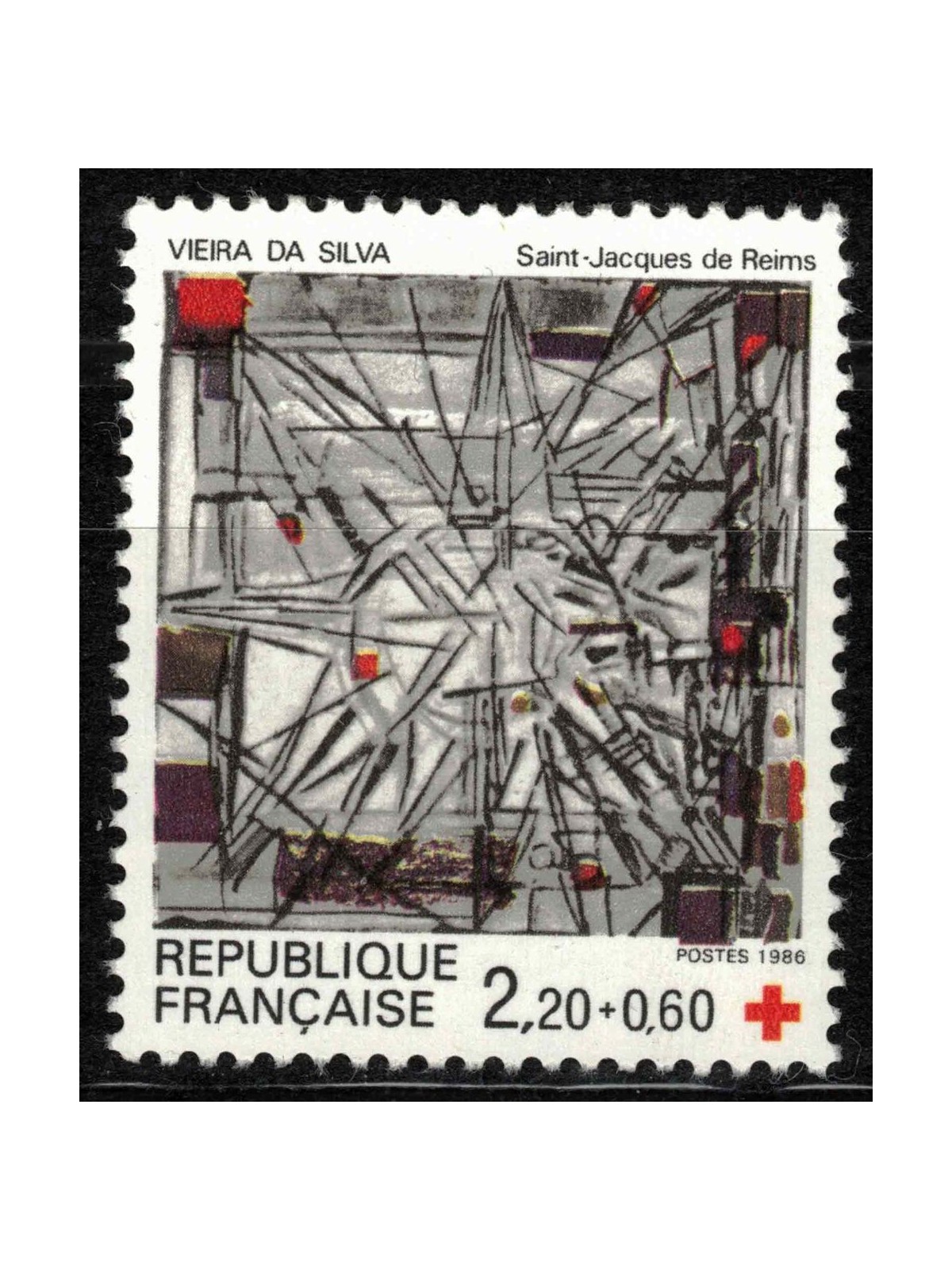 FRANCIA 1986 Pro Croce Rossa MNH**